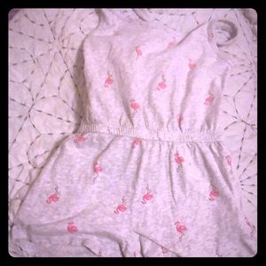 Old Navy Flamingo Romper